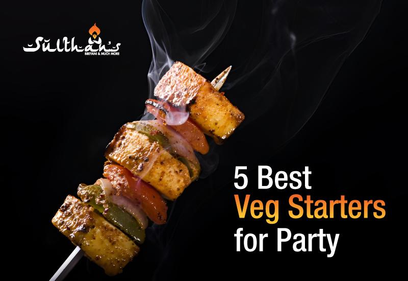 veg starters for party