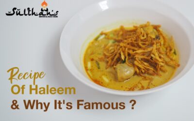 What is the recipe for Haleem, and why is it famous?